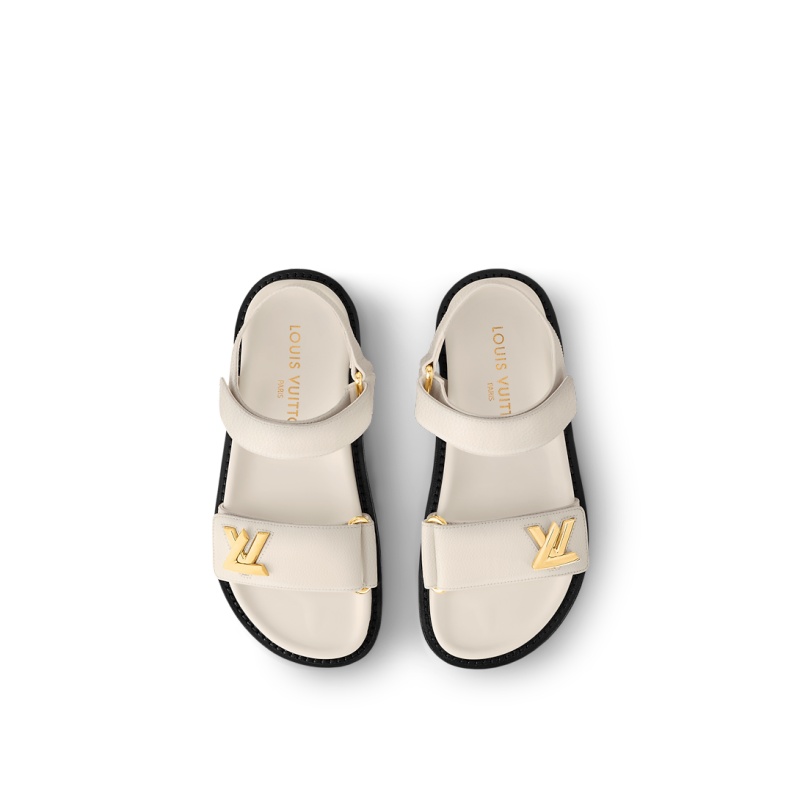 LV Sunset Flat Comfort Sandal - Image 3
